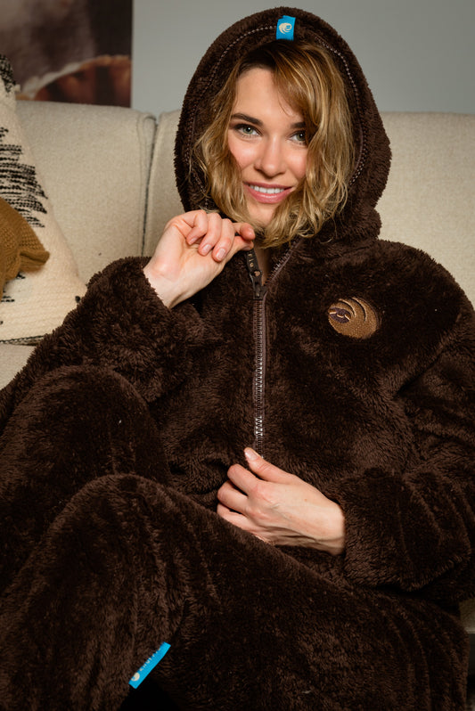 Dames Knuffle Fleece Onesie